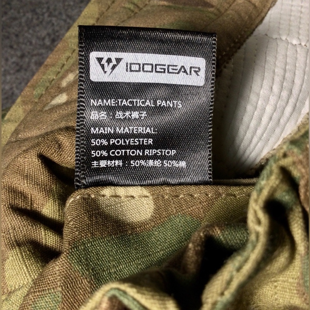 Idogear Tactical Combat Cargo Pants Men 32x31 Adjustable Hunting Camo, Ripstop - Picture 8 of 8